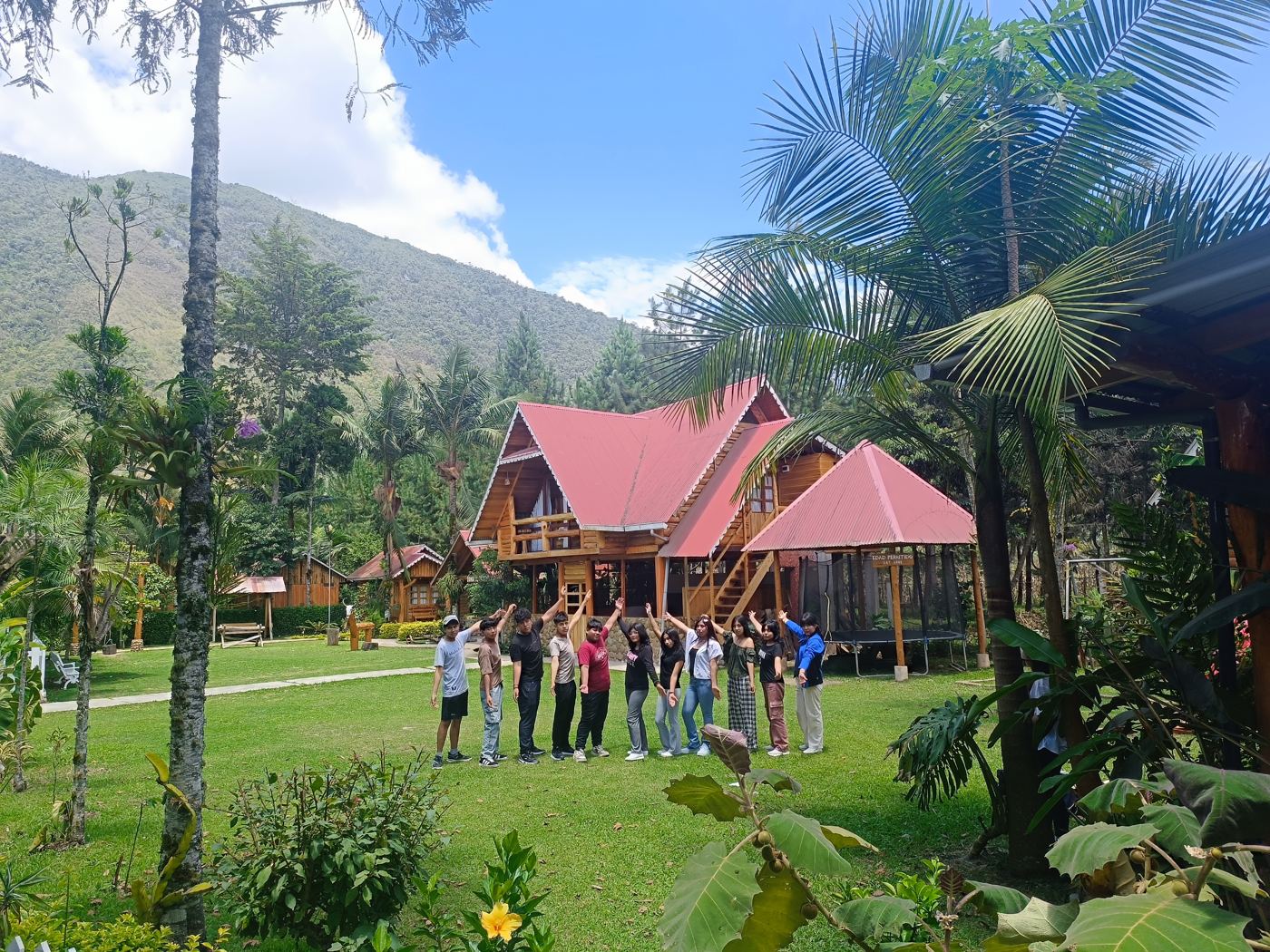 Lodge en la selva